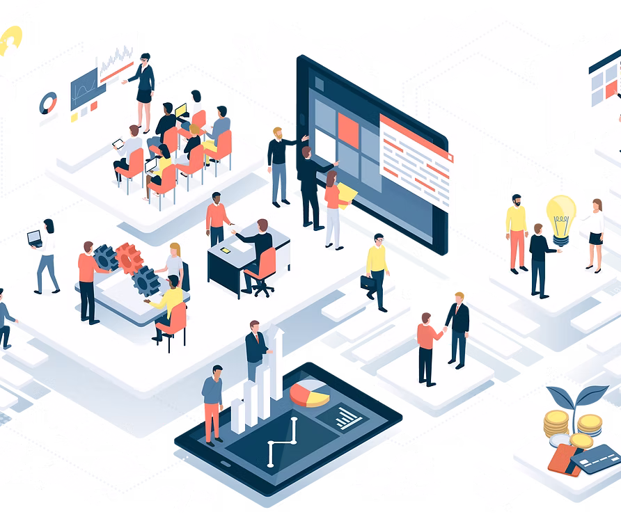 システム化のイラスト
