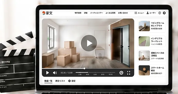 プロ品質の案内動画