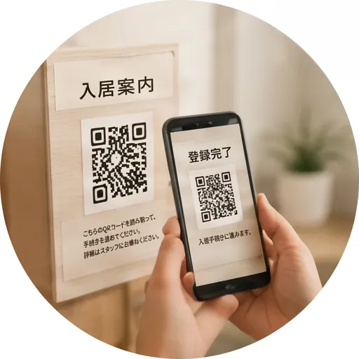 二次元コードを読み込む