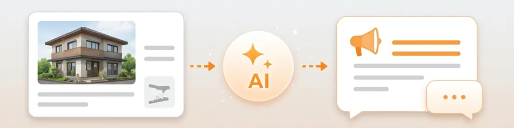 営業支援のAI活用イメージ